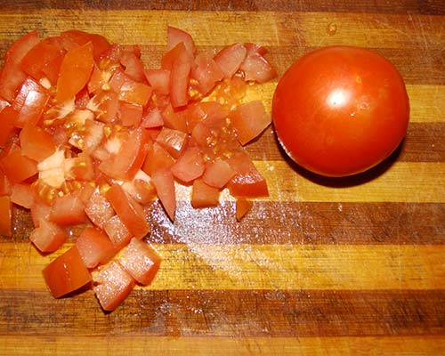 pomidory narezannye